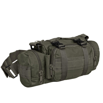 MIL-TEC Defense Assembly 36 L taktinė kuprinė su nuimamais dėklais alyvuogių