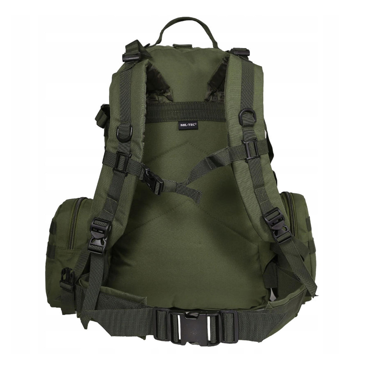 MIL-TEC Defense Assembly 36 L taktinė kuprinė su nuimamais dėklais alyvuogių