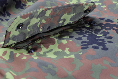 MIL-TEC Vokietijos kariuomenės lauko striukė neperšlampama Flecktarn