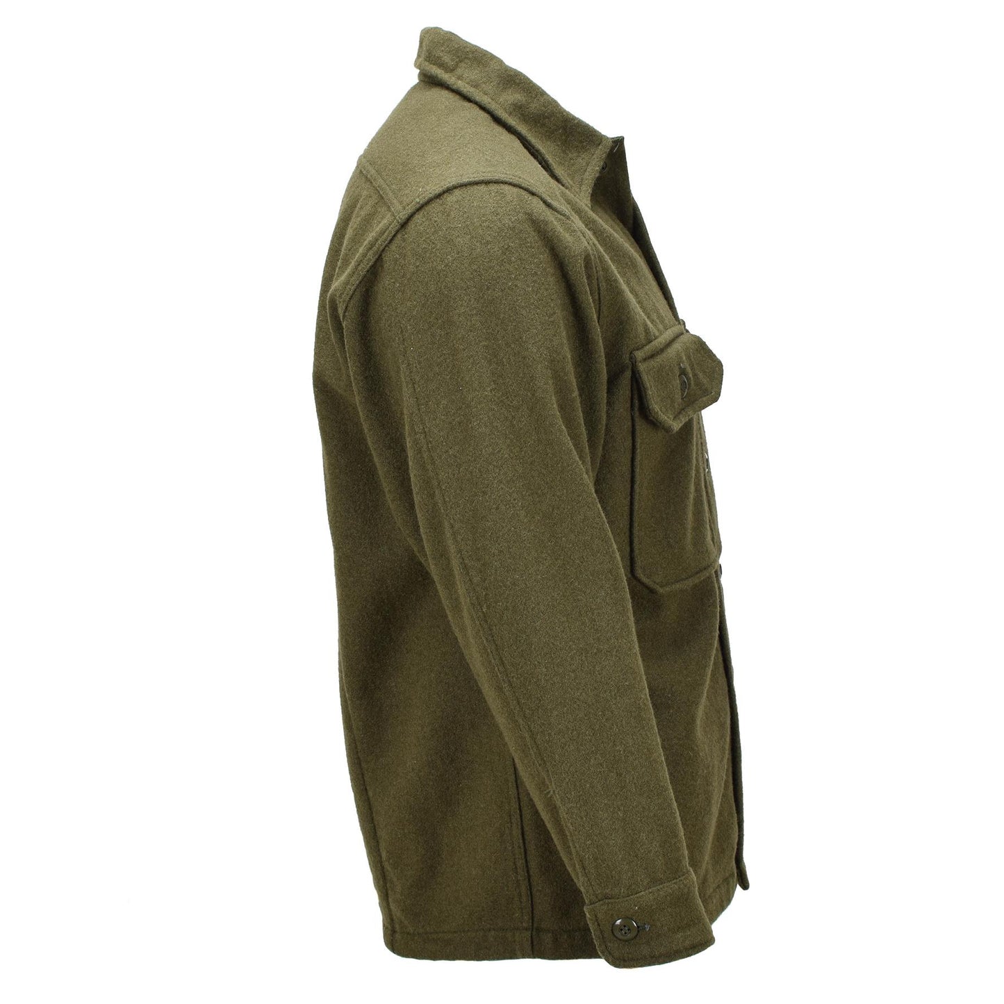 Kandos kariuomenės vilnonis karinis švarkas alyvuogių spalvos