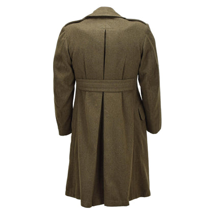 Kanados kariuomenės vilnonis karininko paltas alyvuogių spalvos