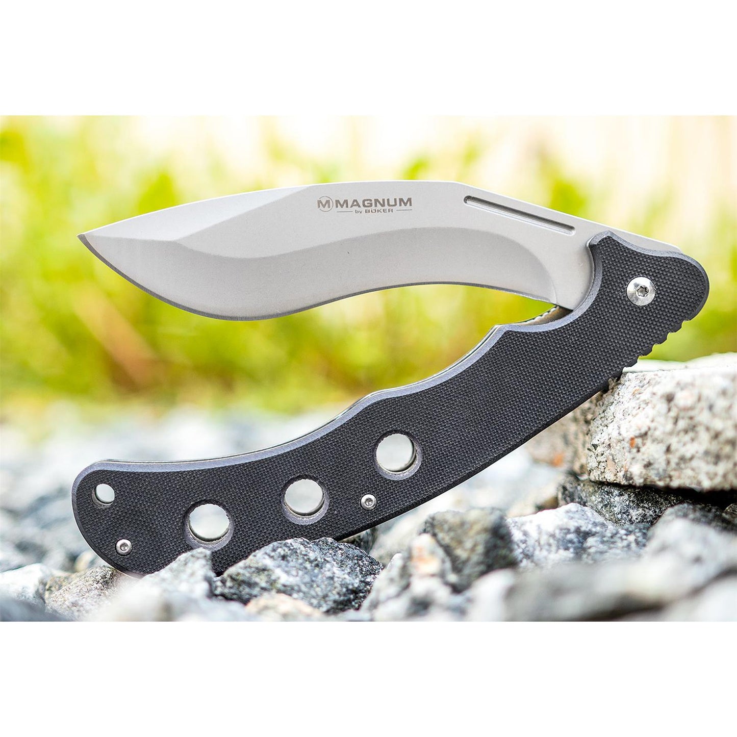 BOKER Pocket Khukri kišeninis sulankstomas peilis 440A plienas