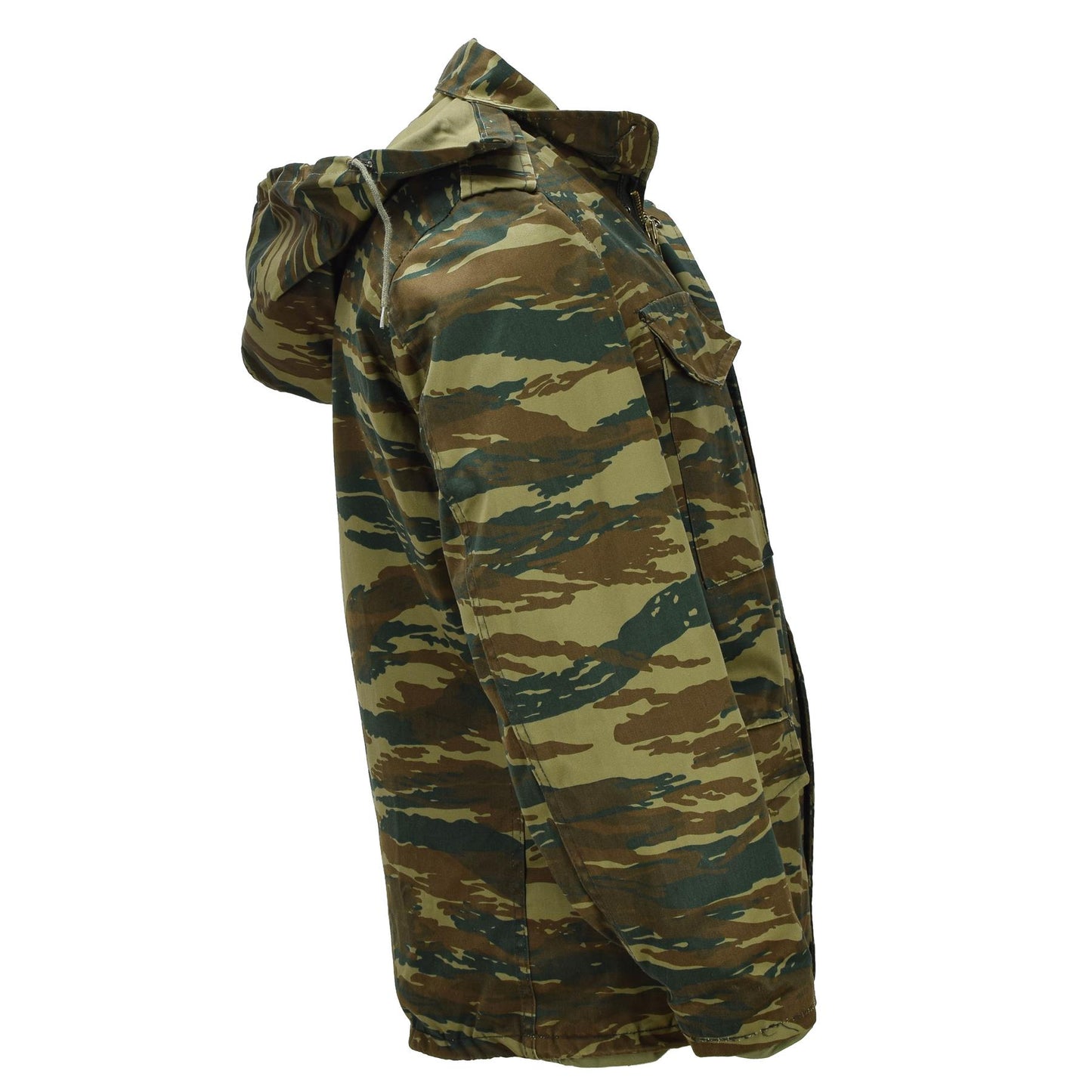 Graikijos kariuomenės lauko striukė su pamušalu Lizard marginimo