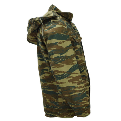 Graikijos kariuomenės lauko striukė su pamušalu Lizard marginimo