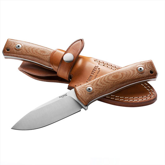 LionSteel M4 CVN fiksuoto ašmens peilis iš M390 plieno
