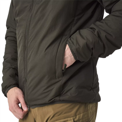 Helikon-Tex Wolfhound striukė su kapišonu Woodland marginimo
