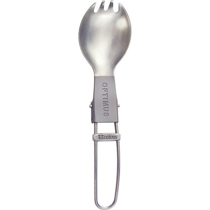 Optimus Titanium Spork stovyklavymo valgymo įrankis