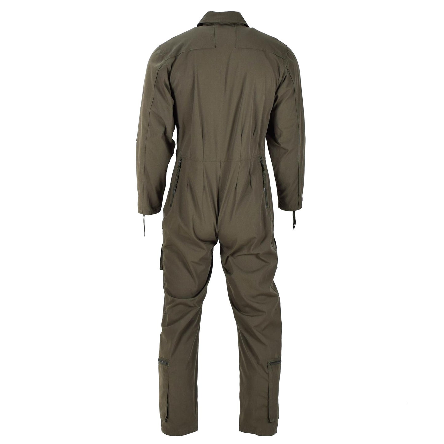 MIL-TEC karinio stiliaus kombinezonas su užtraukiamomis kišenėmis alyvuogių žalia spalva, tvirtas ir funkcionalus.