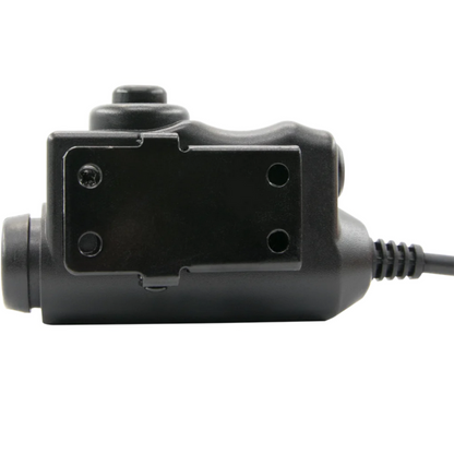 Earmor M52-KEN PTT adapteris Kenwood Baofeng radijo stotelėms juodas