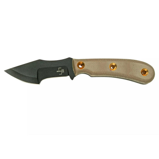 Boker Plus Micro Tracker fiksuotas peilis iš 1095 anglies plieno