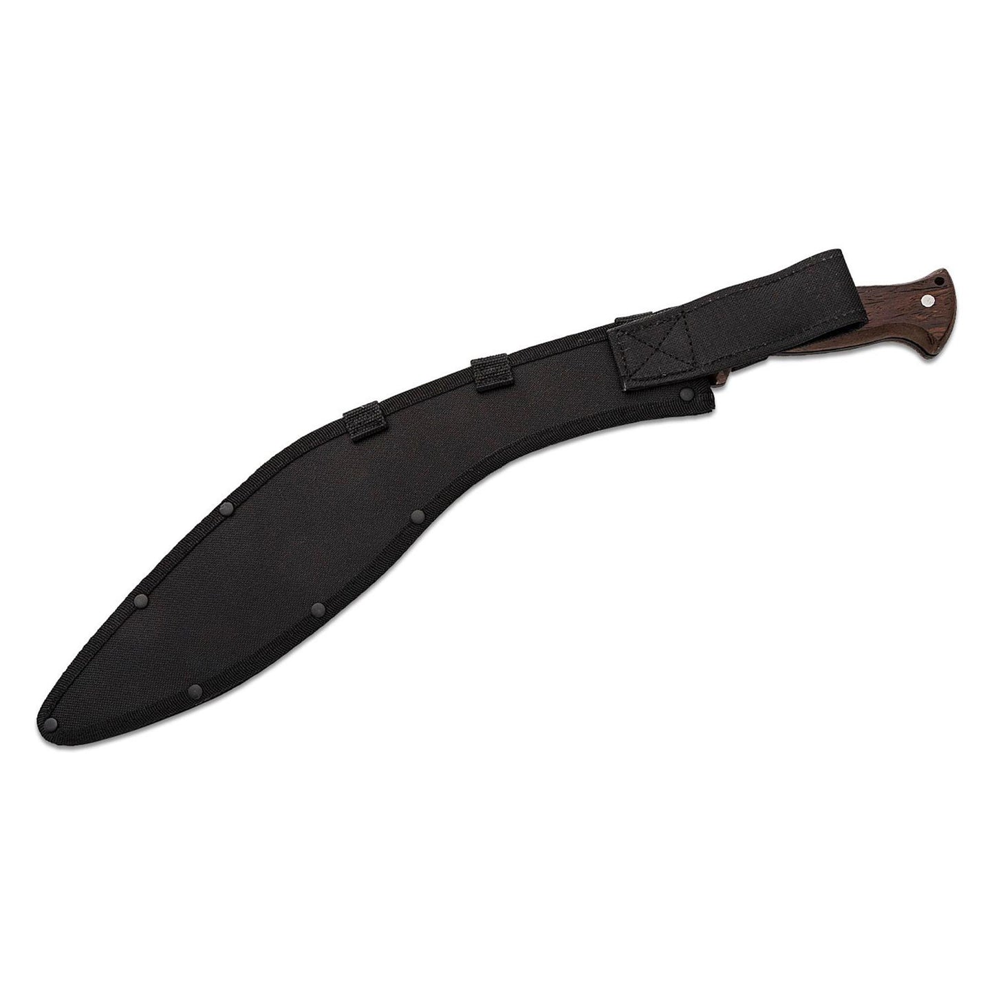 Boker Magnum Kukri lenktos fomos mačetė 420 plienas medinė rankena