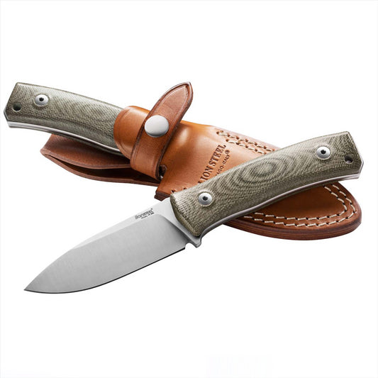 LionSteel M4 CVG fiksuoto ašmens peilis iš M390 plieno