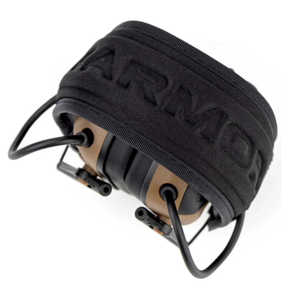 EARMOR M300T elektroninės klausos apsaugos ausinės Bluetooth 22dB NRR Coyote