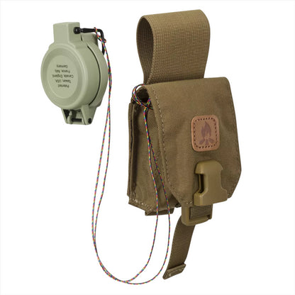 Helikon-Tex Bushcraft Line kompaso krepšelis MOLLE ir PALS tvirtinimas, Cordura 500D, patvarus ir kompaktus dėklas.