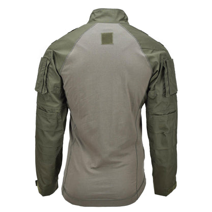 MIL-TEC combat shirt stiliaus taktiniai marškiniai alyvuogių spalvos
