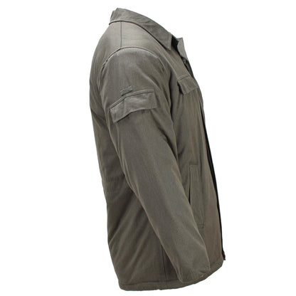 Vokietijos kariuomenės DDR vintažinis paltas alyvuogių spalvos