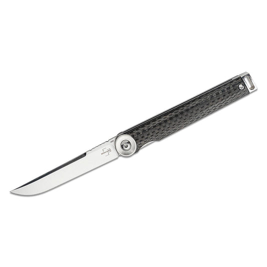 BOKER Kaizen Carbon S35V sulankstomas peilis iš CPM-S-35VN plieno