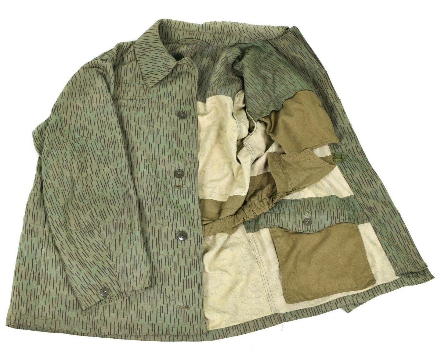 Čekijos kariuomenės lauko švarkas M60 Raindrop marginimo