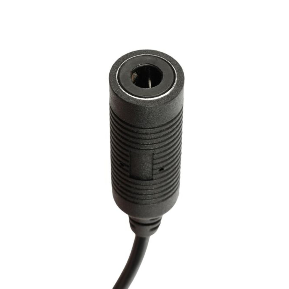EARMOR M55 PTT Kenwood Baofeng 2-Pin radijo ausinių adapteris juodas