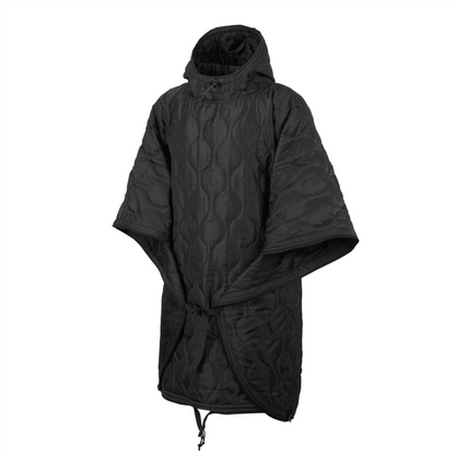 Helikon-Tex SWAGMAN ROLL Basic pončas su storu pašiltinimu juodas