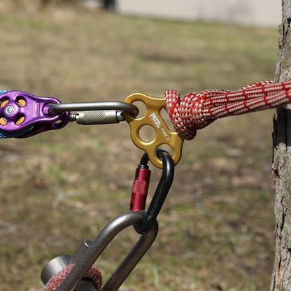 PETZL PAW S saugos taškų padėties plokštelė geltonos spalvos
