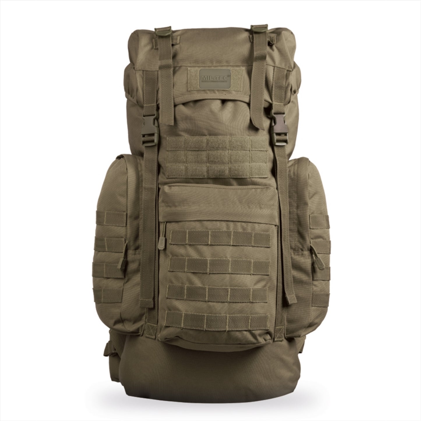 MIL-TEC GEN. II taktinė kuprinė 65L, tvirta, erdvi su reguliuojamais ir paminkštintais diržais, MOLLE sistema.