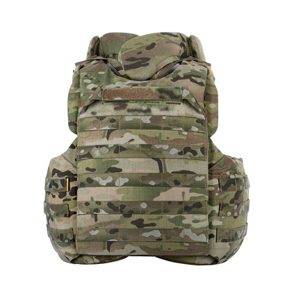 M-TAC Corset Elite taktinė plokščių liemenė MOLLE Quick Release MTP Camo