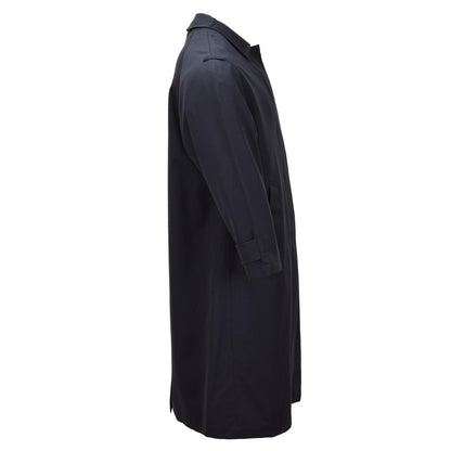 Olandijos kariuomenės moteriškas ilgas tarnybinis paltas juodas