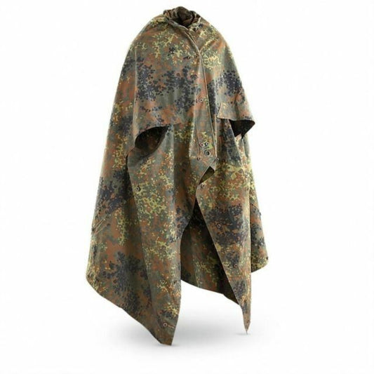 Vokietijos kariuomenės neperšlampama palapinsiaustė Flecktarn marginimo