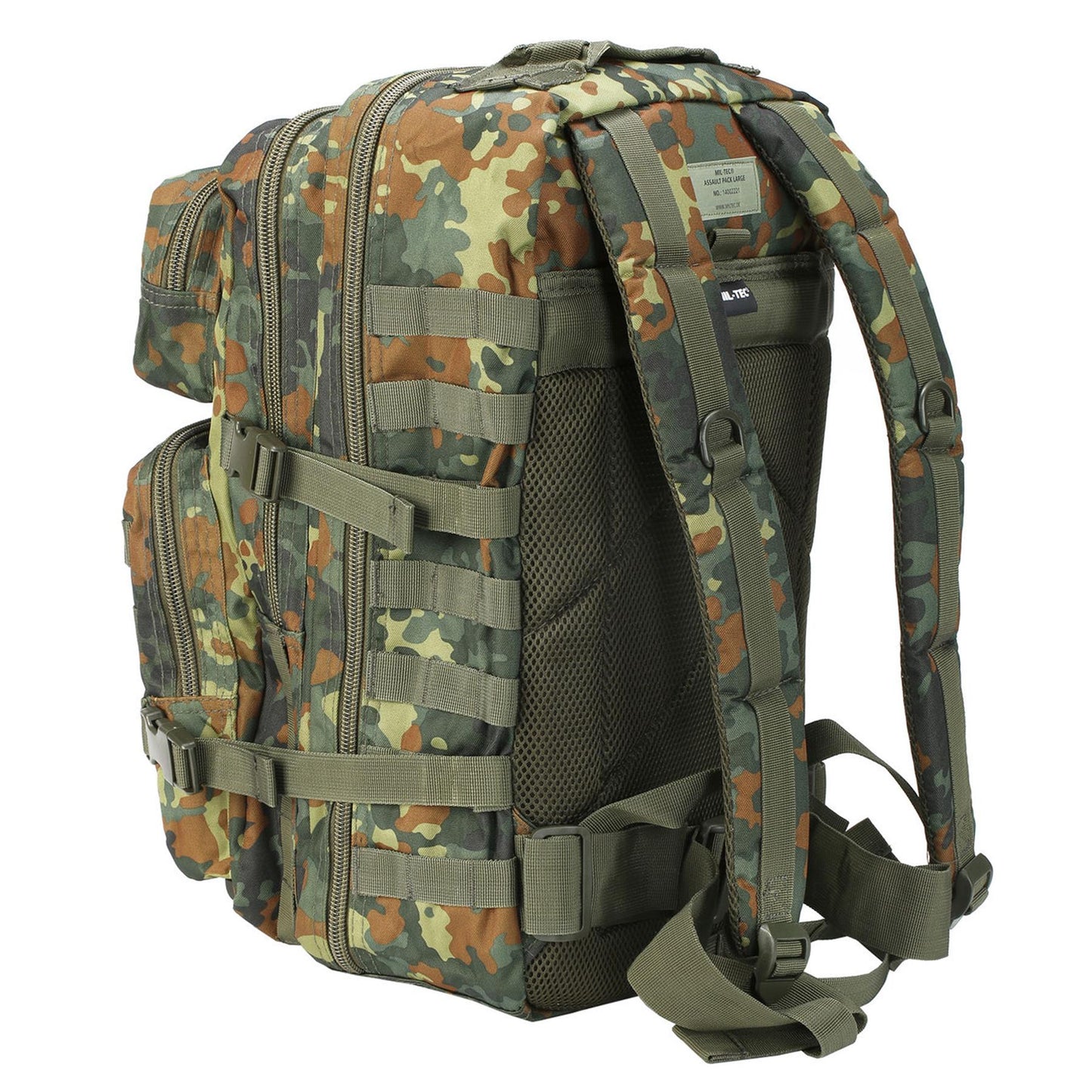 MIL-TEC Assault taktinė 36l kuprinė Flecktarn marginimo