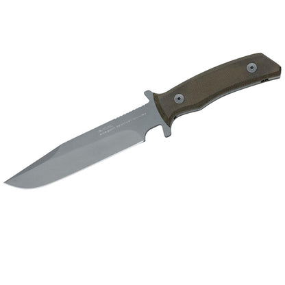 Fox Knives E.T.K. EXAGON taktinis peilis fiksuota geležte 440C plienas nailono dėklas