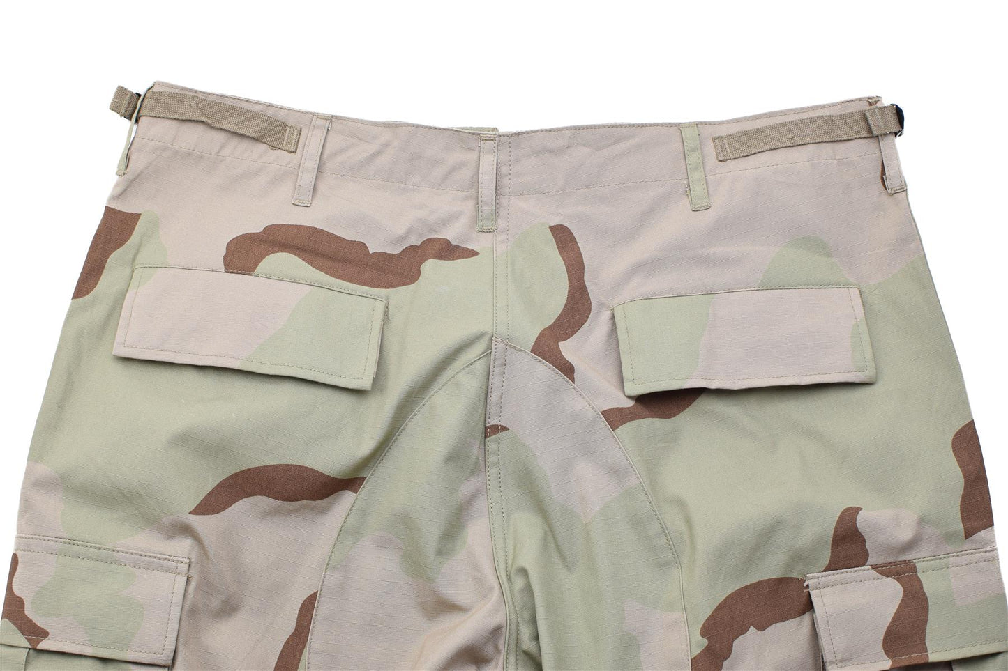 Olandijos kariuomenės lauko kelnės su cargo kišenėmis 3-Color Desert marginimo