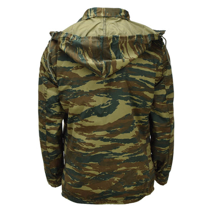 Graikijos kariuomenės lauko striukė su pamušalu Lizard marginimo