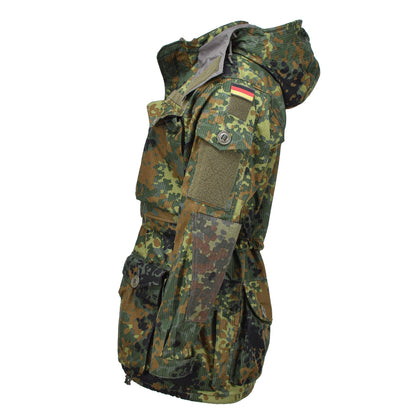 Leo Kohler taktinė smock stiliaus striukė Flecktarn marginimas