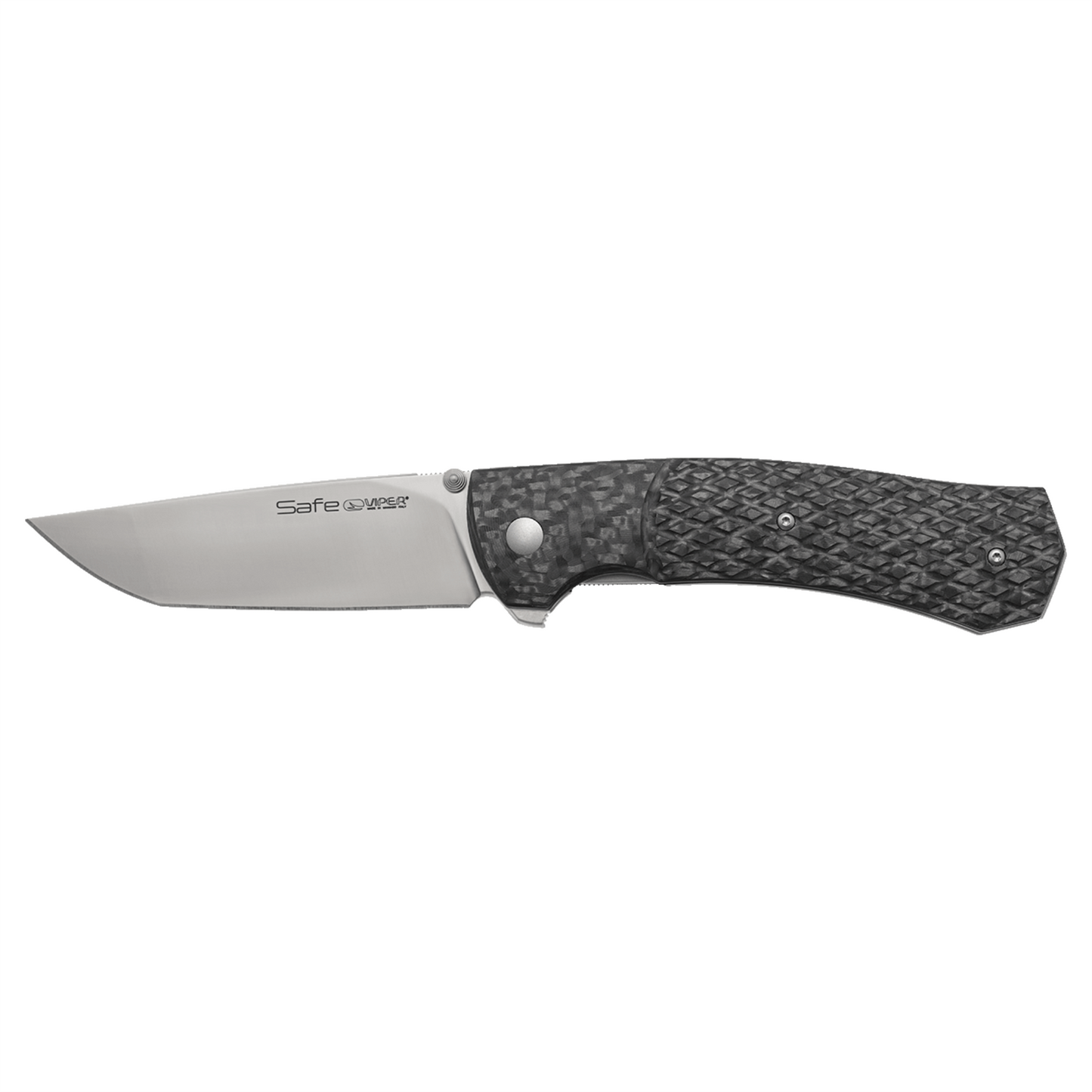 Viper SAFE sulankstomas EDC peilis iš M390 plieno ir anglies pluošto rankena