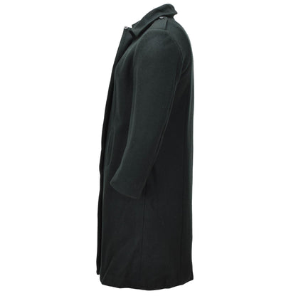 Kanados kariuomenės moteriškas vilnonis paltas tamsiai žalios spalvos