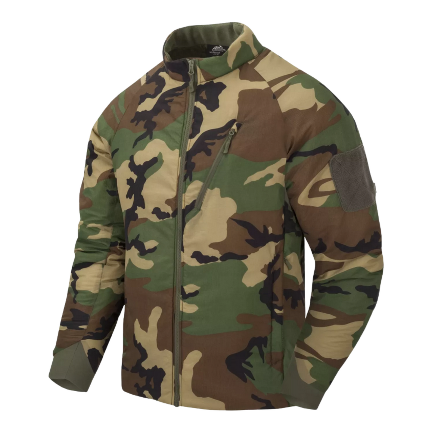 Helikon-Tex Wolfhound striukė su Climashield pašiltinimu Woodland marginimo