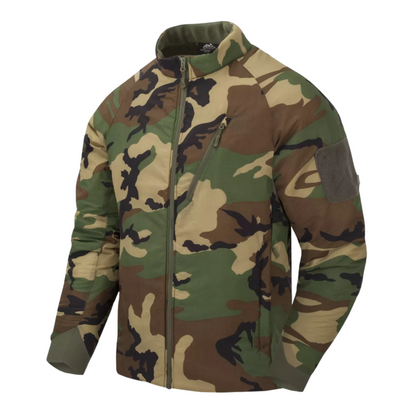 Helikon-Tex Wolfhound striukė su Climashield pašiltinimu Woodland marginimo