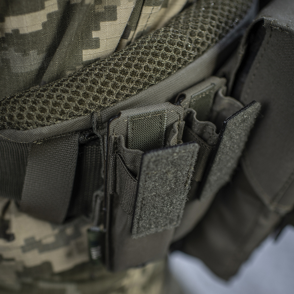 M-TAC Elite taktinis MOLLE pistoleto dėtuvės dėklas Ranger Green