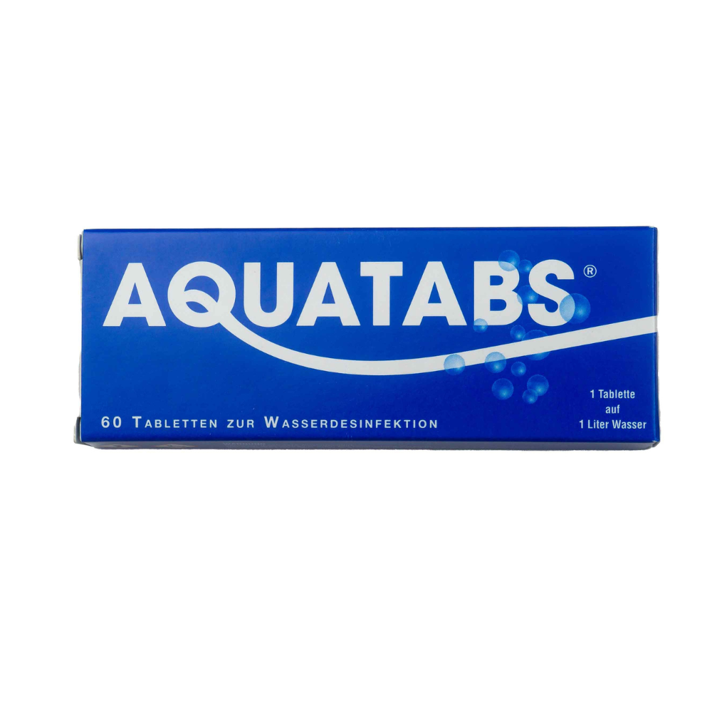 AQUATABS vandens valymo tabletės 3,5 mg 60 vnt. kelionėms