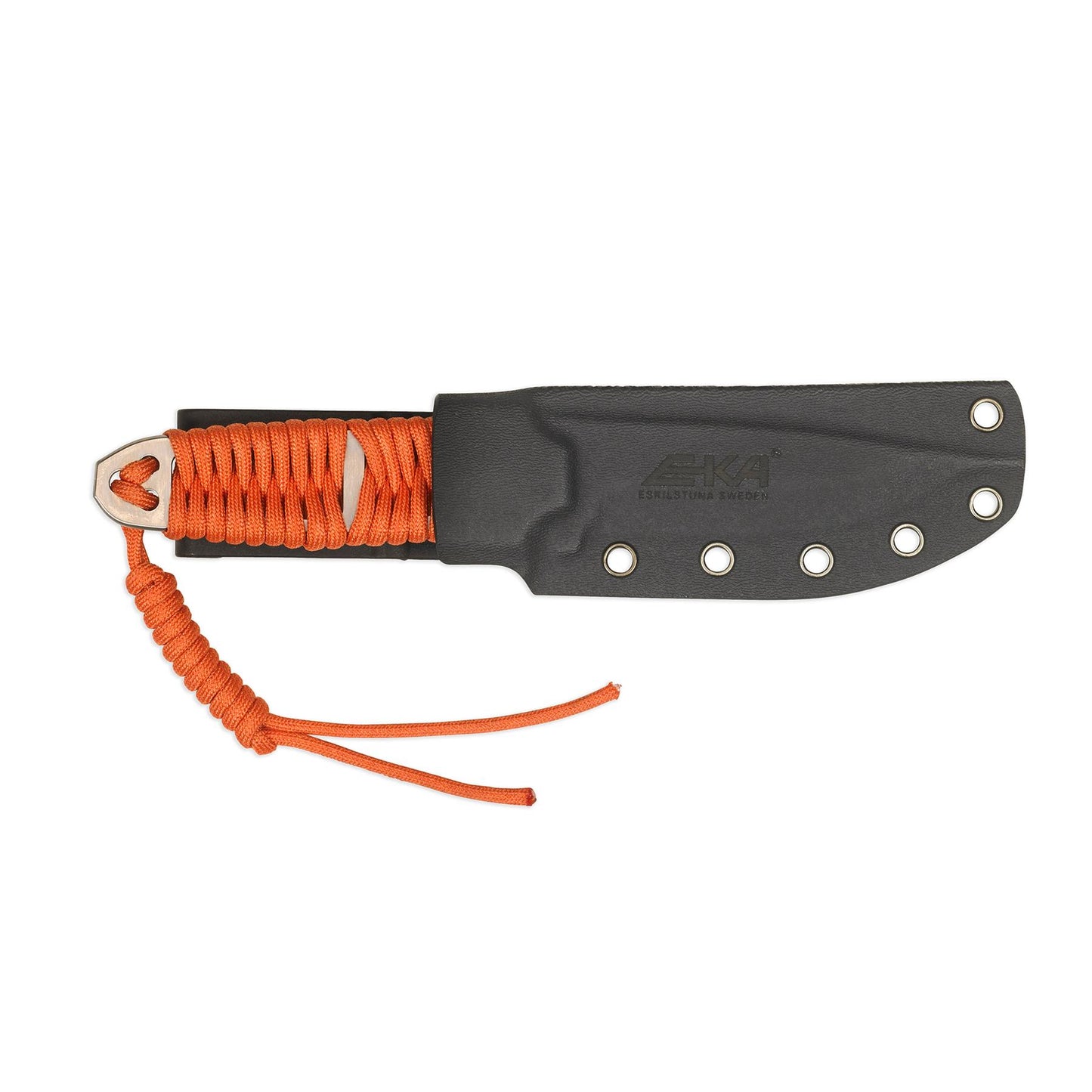 EKA CordBlade W9 išgyvenimo peilis su drop point formos geležte ir paracord rankena