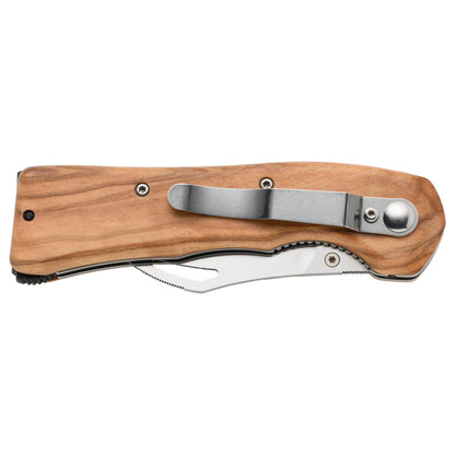 Fox Knives FOX SPORA FX-409 OL atlenkiamas grybavimo peilis iš 12C27 plieno