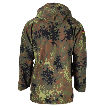 MIL-TEC Vokietijos kariuomenės lauko striukė neperšlampama Flecktarn