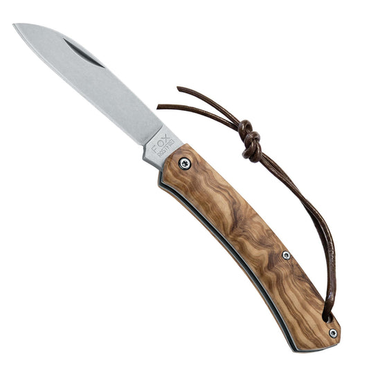 Fox Knives NAUTA FX-230 OL atlenkiamas kišeninis peilis iš AISI 420 plieno