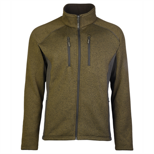 Mil-Tec Structure fliso striukė su tampriais įsiuvais ir kišenėmis alyvuogių