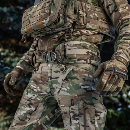 M-TAC ARMOR Tegris Tactical War Belt D-Ring Cobra Cordura 500D Multicam
