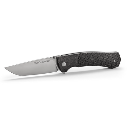 Viper SAFE sulankstomas EDC peilis iš M390 plieno ir anglies pluošto rankena