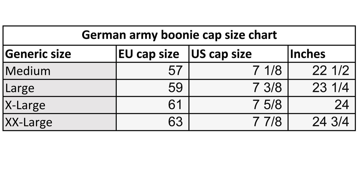 Vokietijos kariuomenės boonie vasarinė skrybelė Flecktarn marginimas