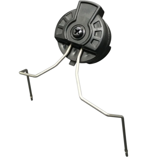 EARMOR M11 ARC šalmo bėgelio adapteris M31 M32 M31H M32H juodas