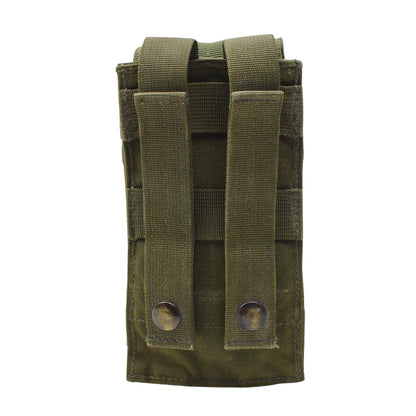 Jungtinės Karalystės vienos dėtuves krepšys M4/M16 tipo alyvuogių spalvos, atsparus ir patvarus lauko sąlygoms.